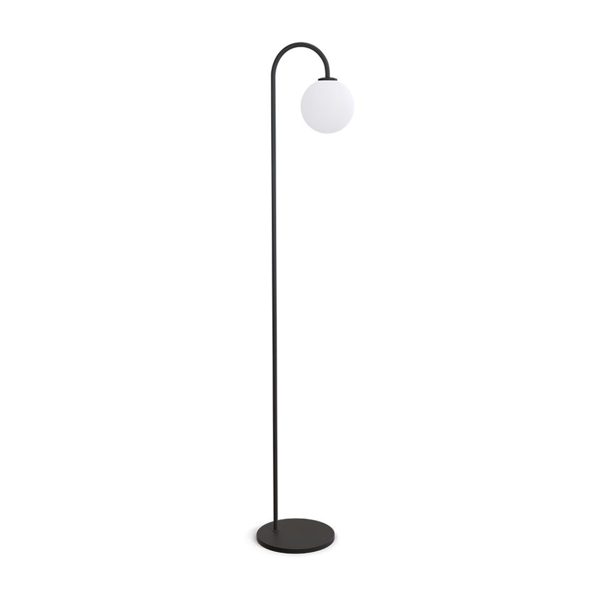 Herstal Ballon floor lamp 137 cm Black