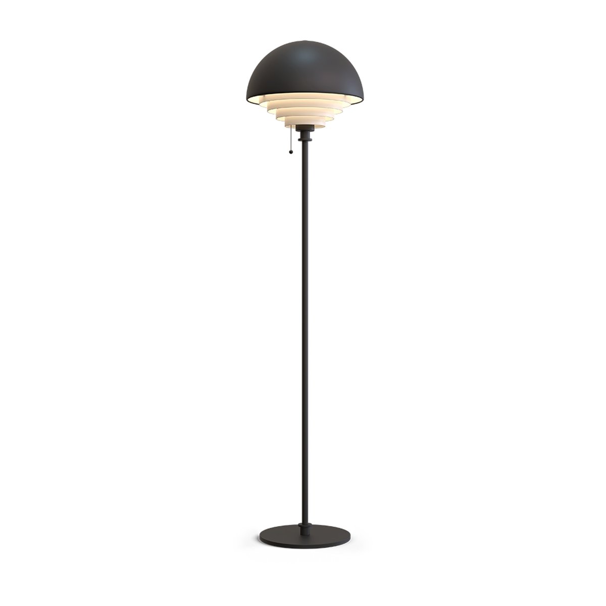 Herstal Motown floor lamp 150 cm Black