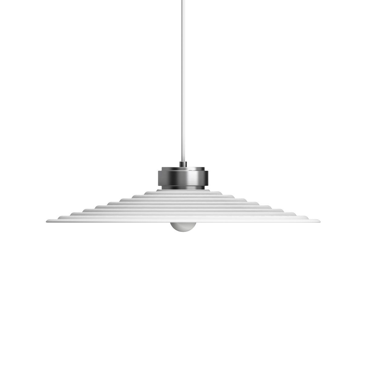 Herstal Sound pendant lamp large Matte white