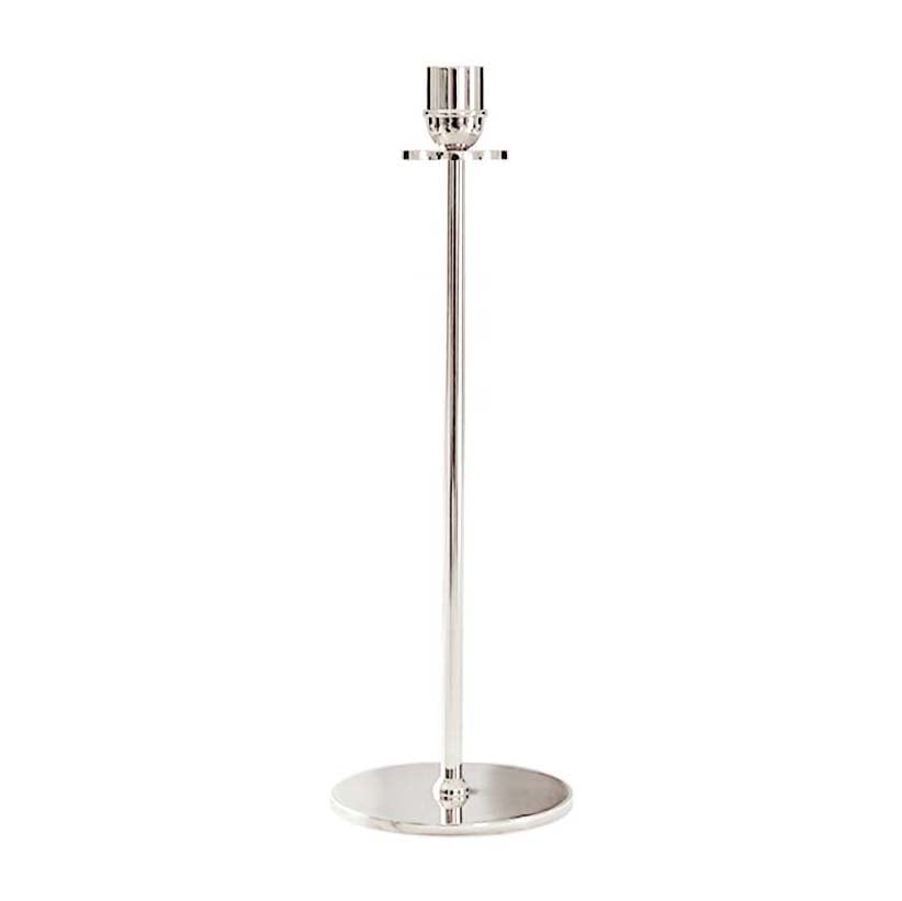 Hilke Collection Chiaro Di Luna candle sticks 35 cm Nickel-plated brass