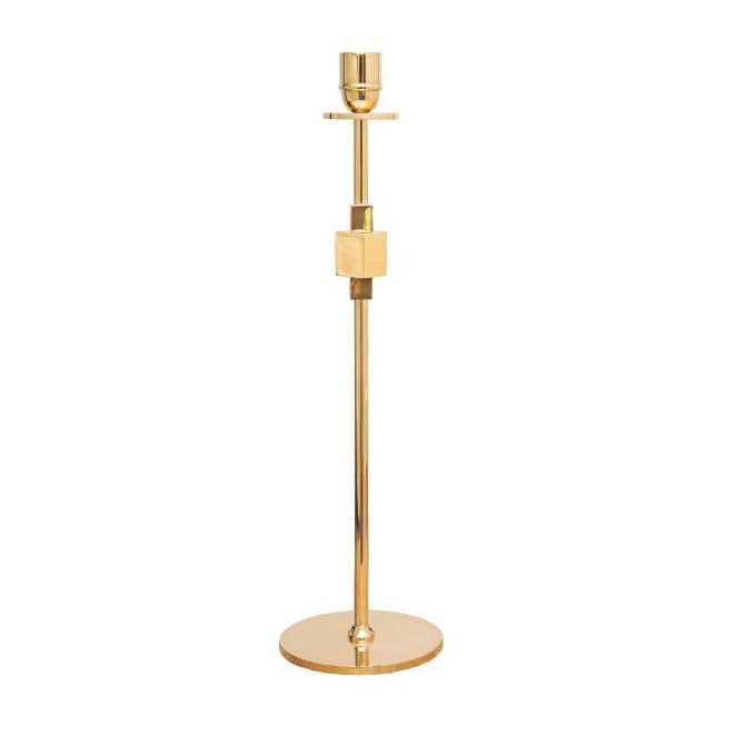 Hilke Collection Como candle sticks 40 cm Solid brass