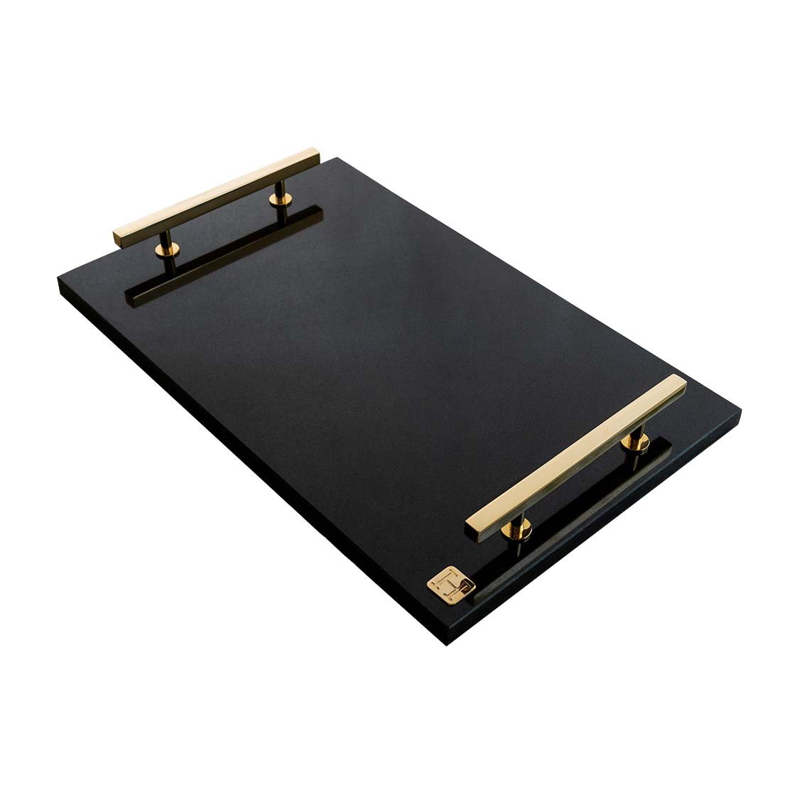 Hilke Collection Hilke Collection tray 40.5x25.5 cm Granite-solid brass