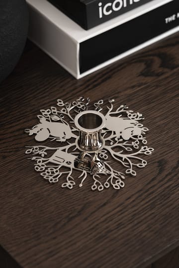 Hilke X Moomin No.1 candle holder - Nickel-plated brass - Hilke Collection