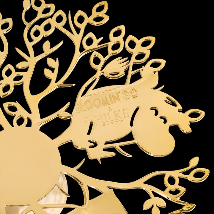 Hilke X Moomin No.2 candle holder, Brass Hilke Collection