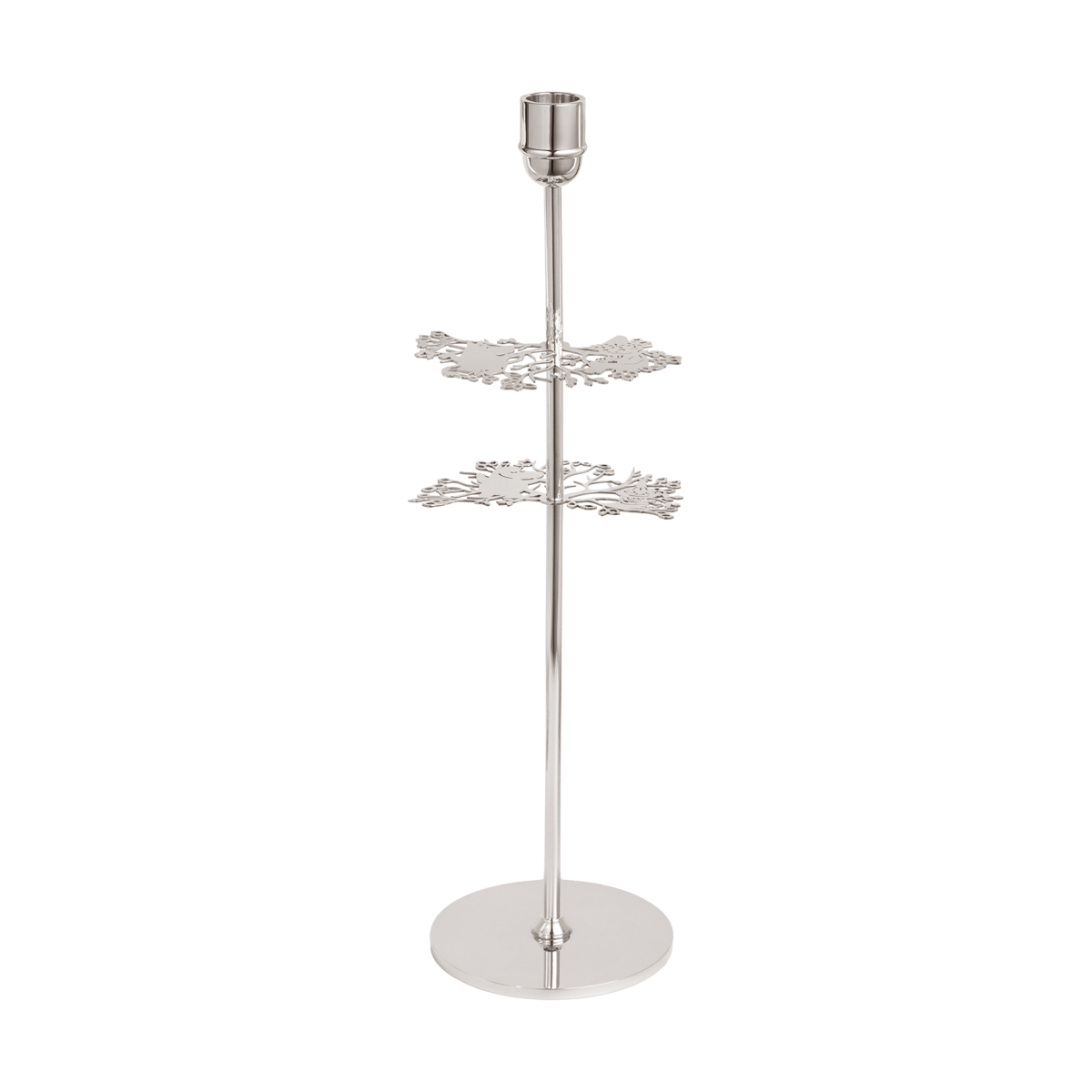 Hilke Collection Hilke X Moomin No.2 candle holder Nickel-plated brass