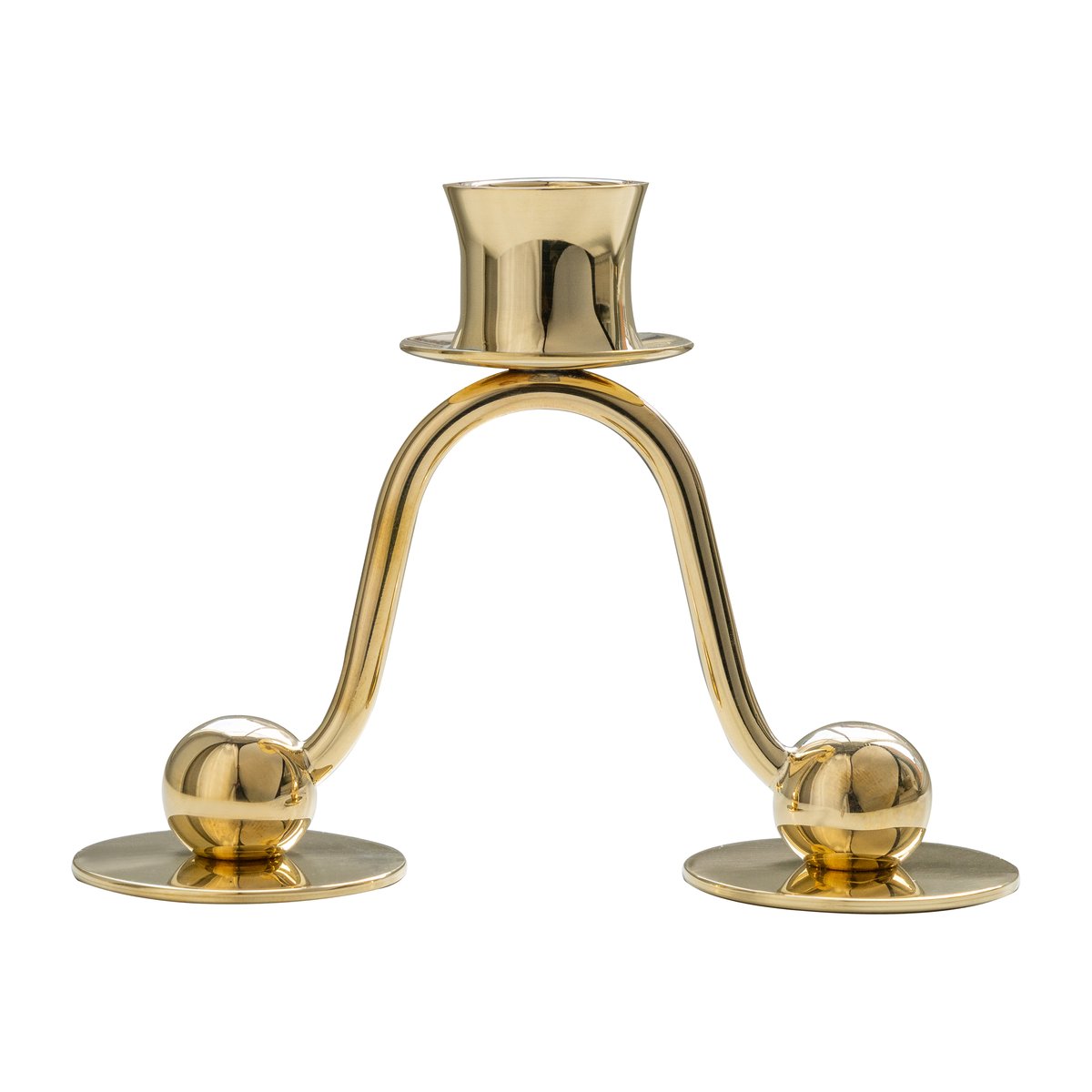 Hilke Collection Lignano Sabbiadoro candlestick 1 Brass