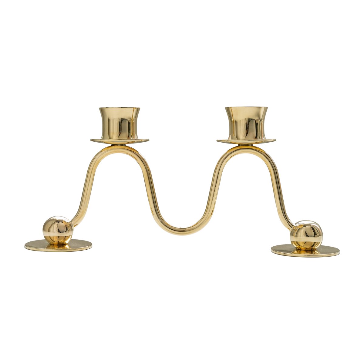 Hilke Collection Lignano Sabbiadoro candlestick 2 Brass