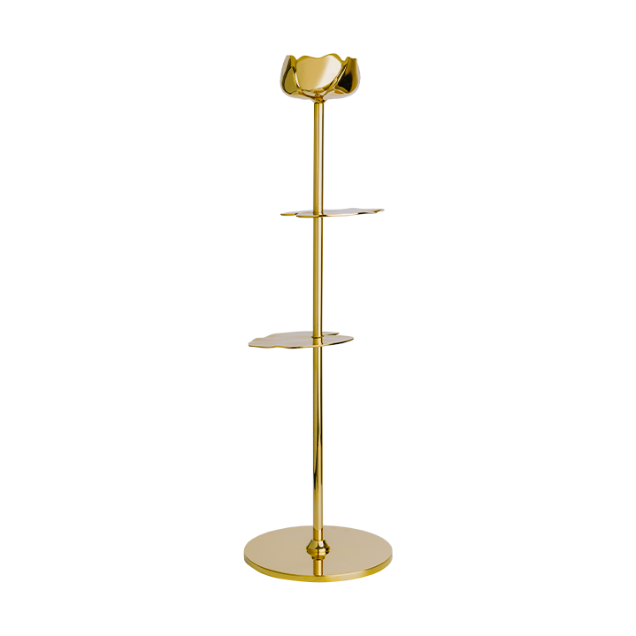 Hilke Collection Ninfea Alta candlestick 30 cm Brass