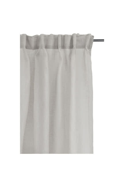 Himla Dalsland curtain with pleat tape 145x250 cm Pearl