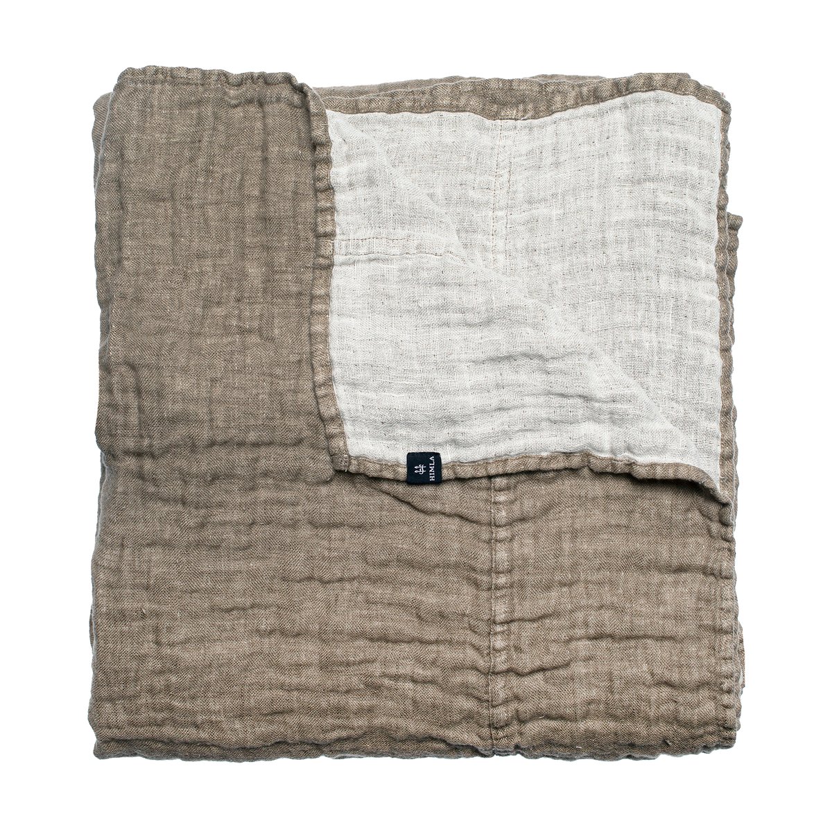 Himla Hannelin bedspread driftwood 160x260 cm