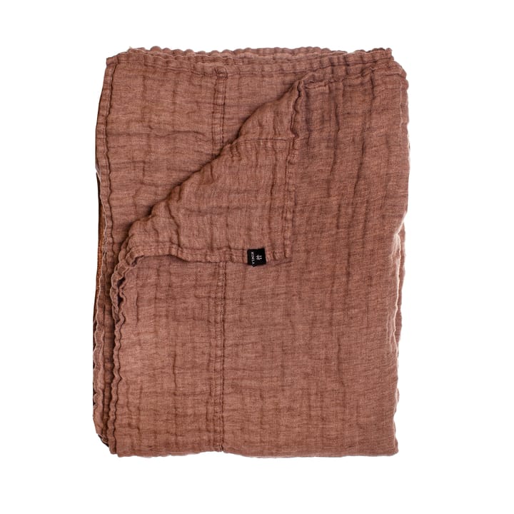 Hannelin bedspread rust 'n rose (brown) - 260x260 - Himla