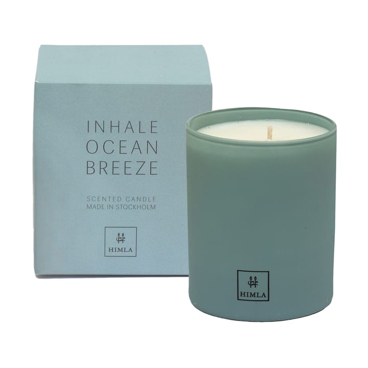 Inhale scented candle 230 g, Ocean breeze Himla