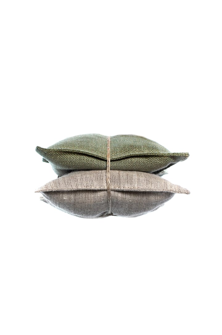 Lavender Scent pillow 9x9 cm - Sage-oatmeal - Himla