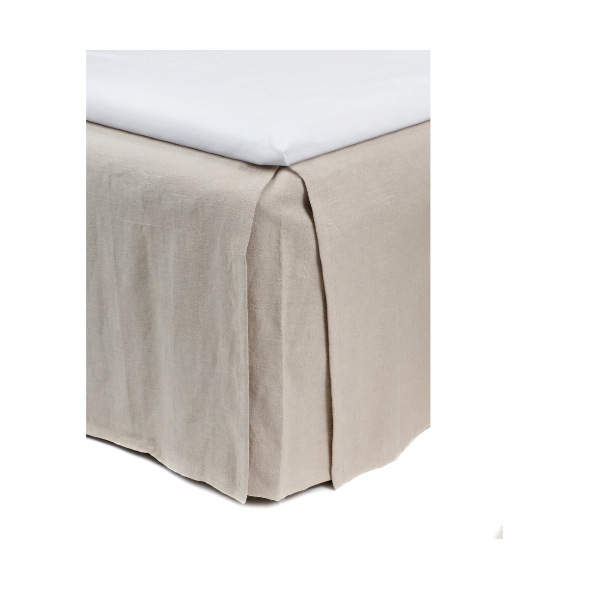 Himla Miramar bed skirt 120x220x52 Greige