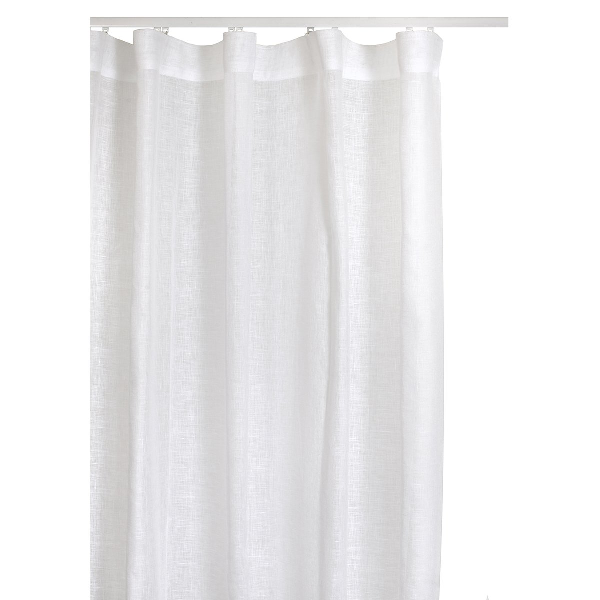 Himla Skylight curtain with ironing strip 280x290 cm white