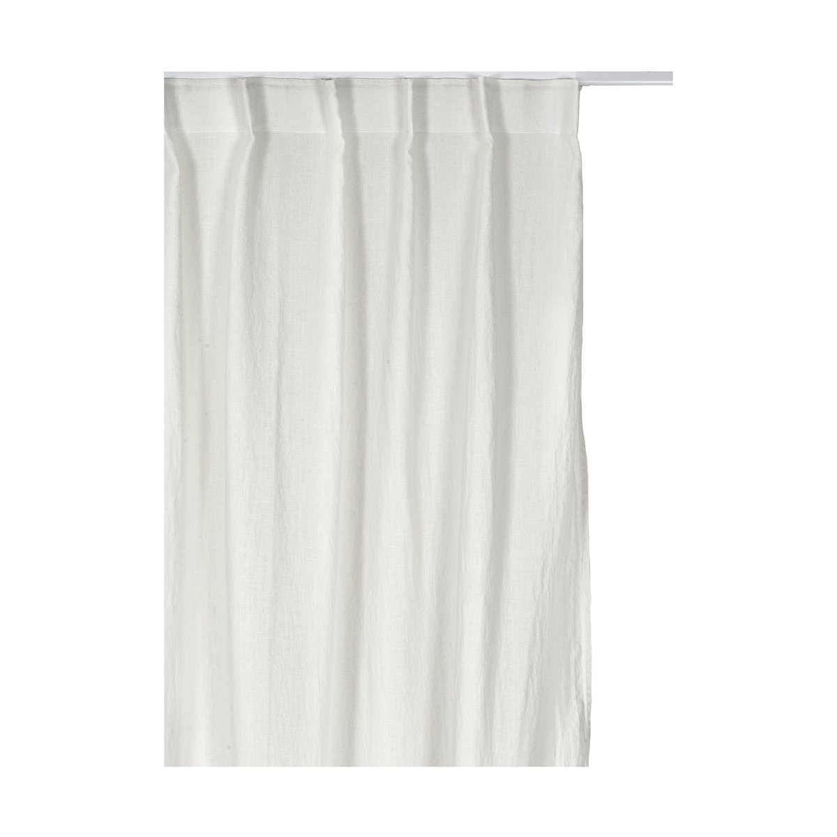 Himla Sunrise curtain with pleat band 140x250 cm Fog