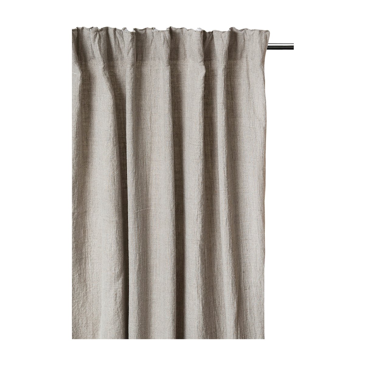 Himla Sunshine curtain with folding band 140x250 cm Natural