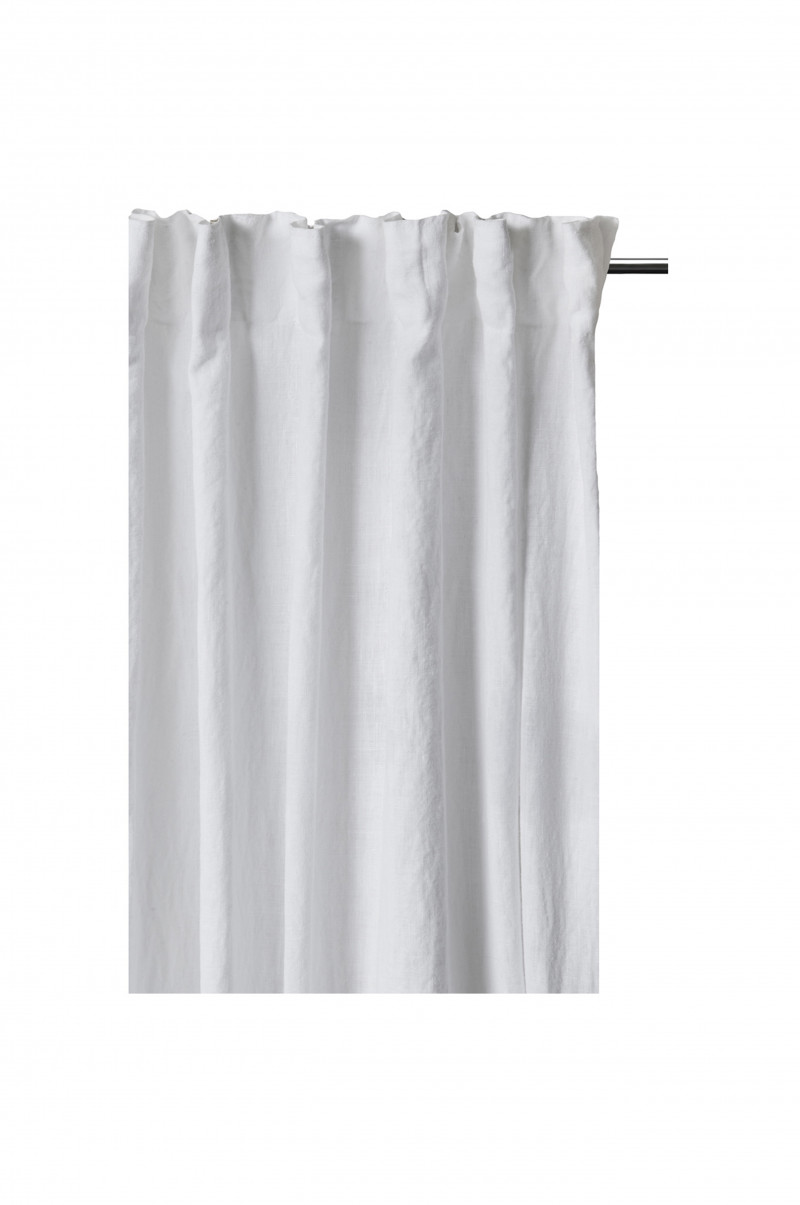 Himla Sunshine curtain with pleat tape 140x250 cm White