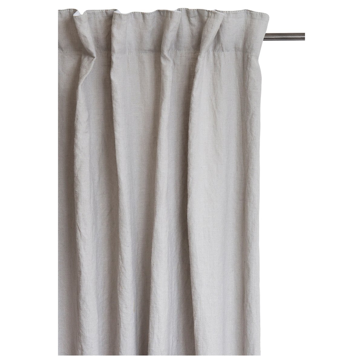 Himla Sunshine curtain with tie 140x290 cm Ash (grey)