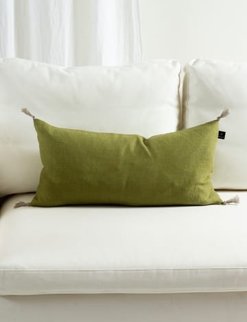 Sunshine cushion cover tassel 30x60 cm - Greenery - Himla