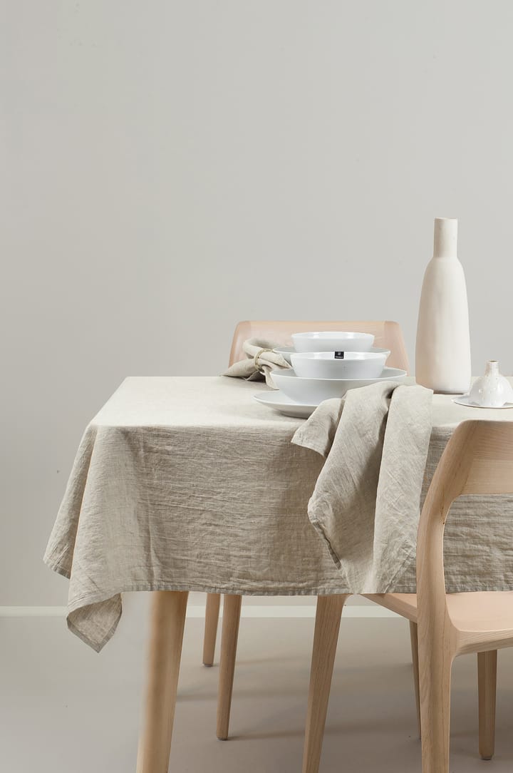 Sunshine tablecloth 145x330 cm, Oatmeal (Natural) Himla