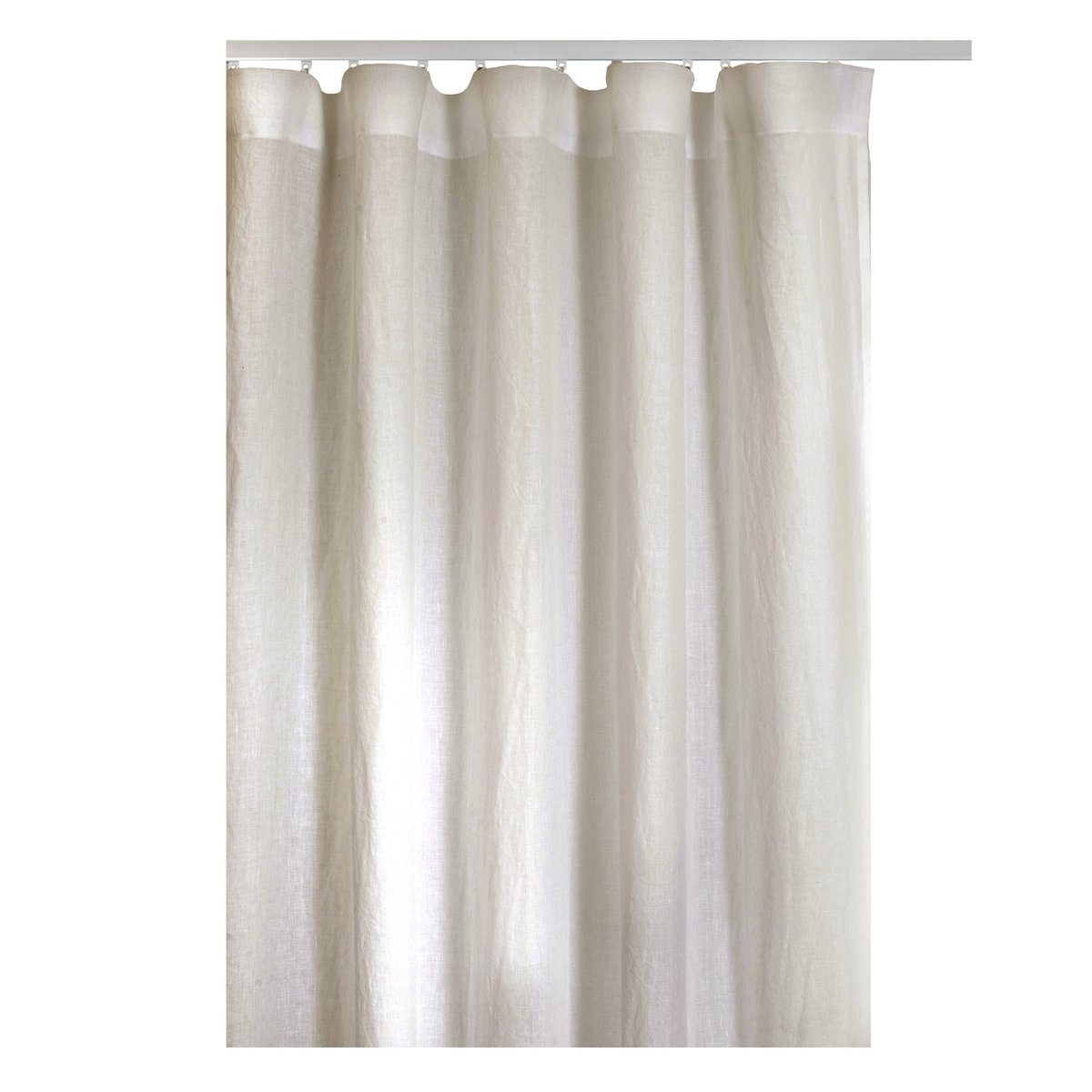 Himla Twilight curtain with veckband 280x290 cm fog