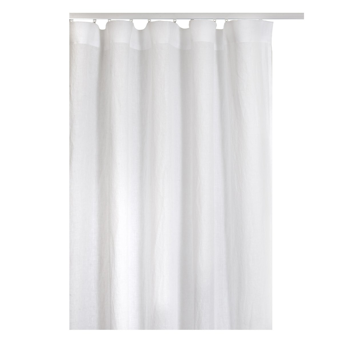 Himla Twilight curtain with veckband 280x290 cm white