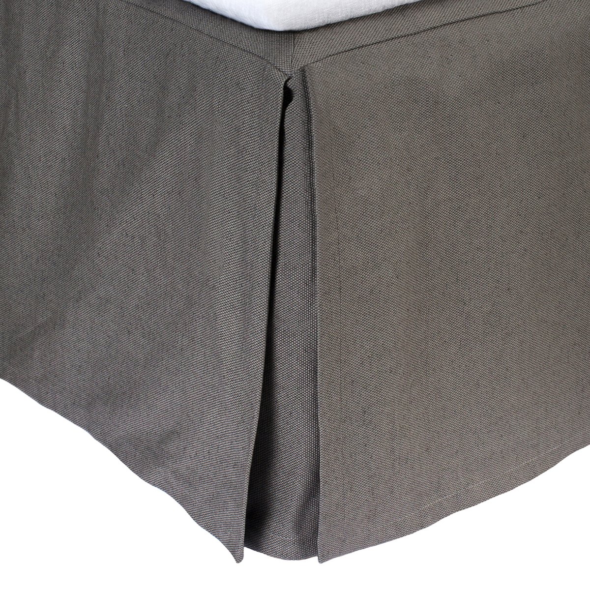 Himla Weoaknight bed skirt 180x220x42 cm Charcoal