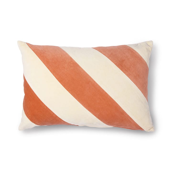 Pillow striped 40x60 cm, Peach-cream HKliving