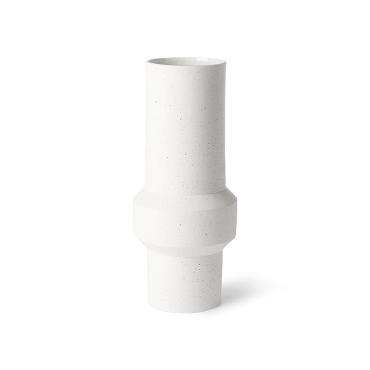Straight vase M Ø13x32 cm - White - HKliving