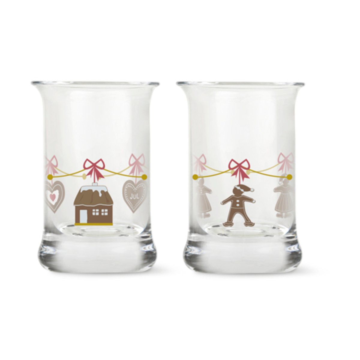 Holmegaard Holmegaard Christmas snaps glass 2-pack 2023