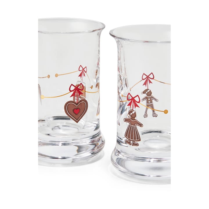 Holmegaard Christmas snaps glass 2-pack, 2023 Holmegaard