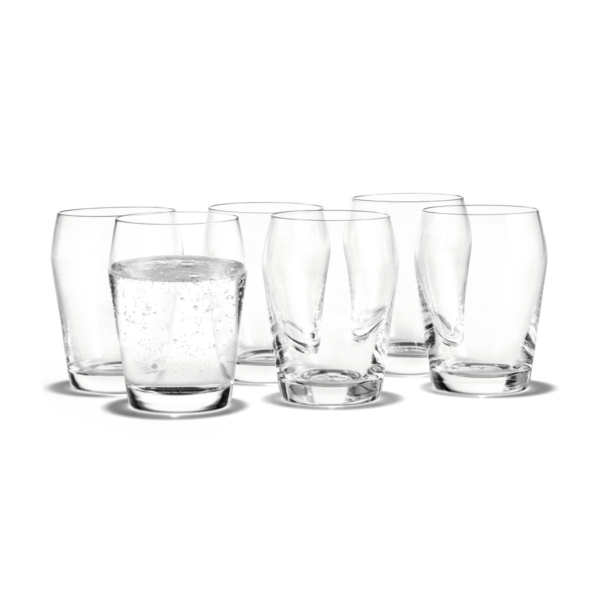 Holmegaard Perfection water glass clear 6 pack 23 cl