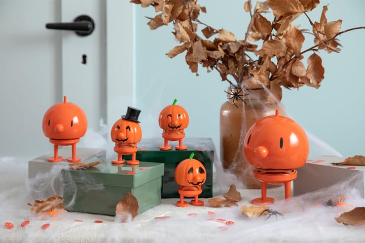 Hoptimist Halloween Pumpkin figure, Orange Hoptimist