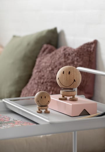 Hoptimist Smiley M figure - Raw oak - Hoptimist