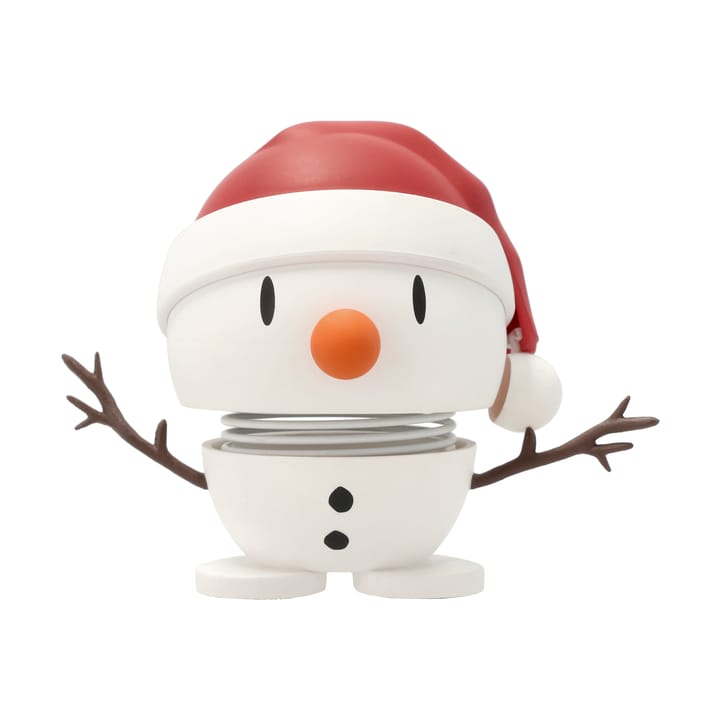 Hoptimist Soft Santa Snowman S figure - White - Hoptimist