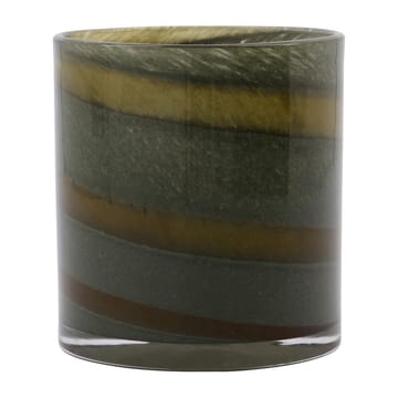 Blur tea light holder Ø9 cm - Brown - House Doctor