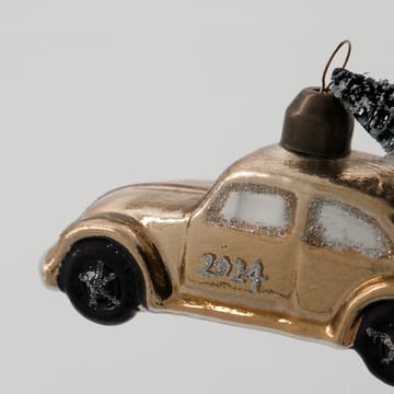 Car Christmas ornament - Gold - House Doctor