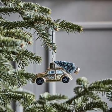 Car Christmas ornament - Gold - House Doctor