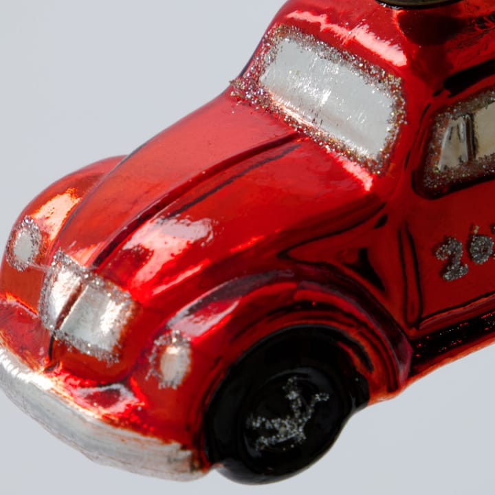 Car Christmas ornament, Red House Doctor