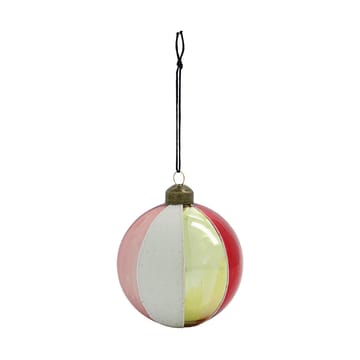 Circus Christmas bauble Ø8 cm 4-pack - Red - House Doctor