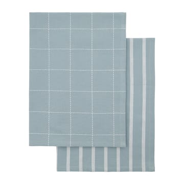 Clean kitchen towel 2-pack - Light blue - House Doctor