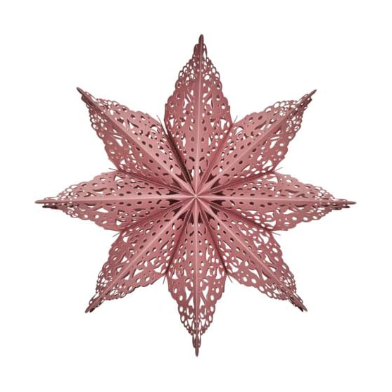 Clip Christmas star Ø40 cm - Dusty pink - House Doctor