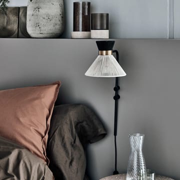 Cord wall lamp - Black - House Doctor