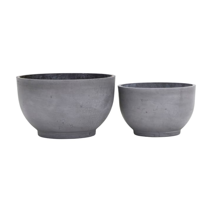 Gard pot 2-pack - Gray - House Doctor