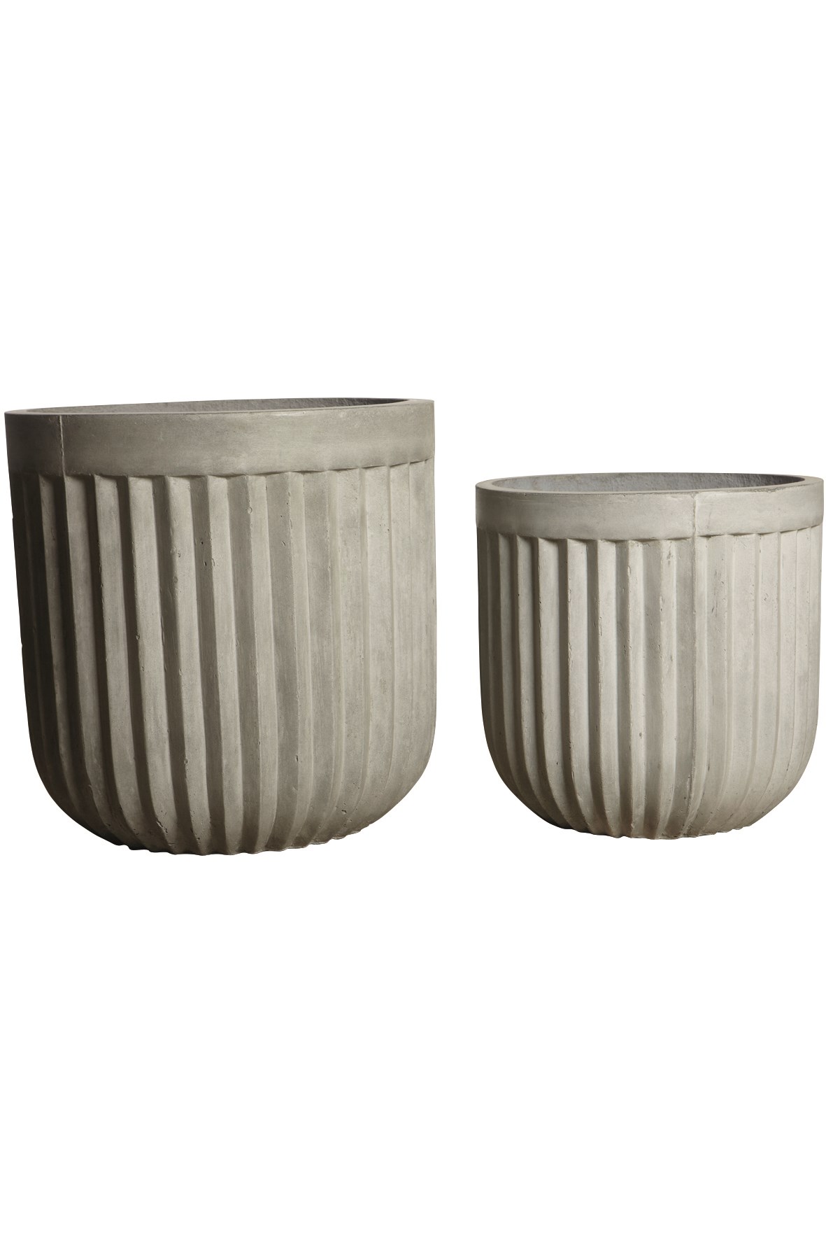 House Doctor House Doctor flower pot 2 pcs Concrete