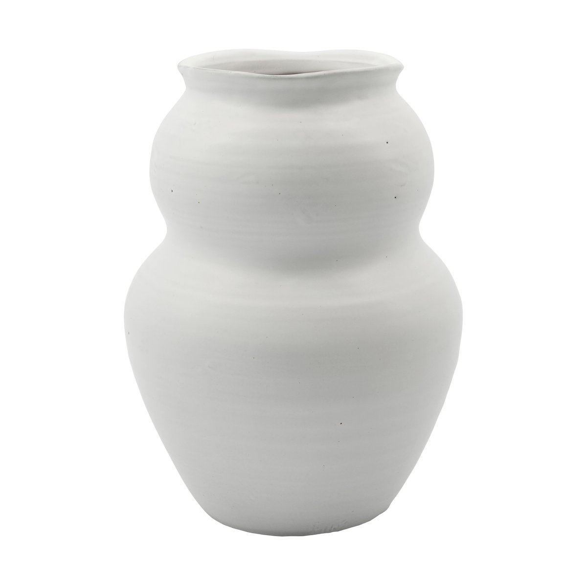 House Doctor Juno vase 22 cm white | Scandinavian Design | Vases | White