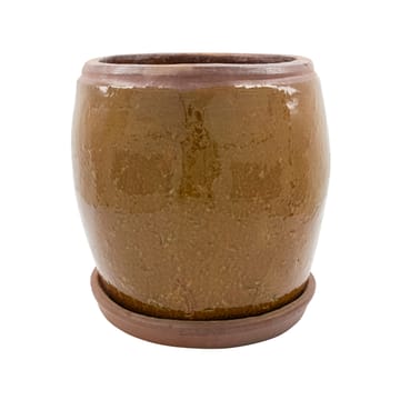 Khap flower pot Ø29 cm - brown - House Doctor