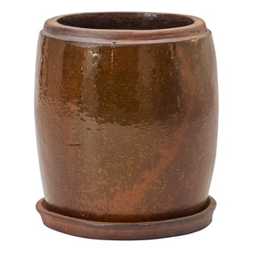 Khap flower pot Ø39 cm - brown - House Doctor