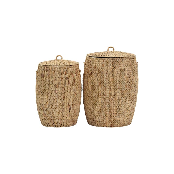 Laundry basket set of 2 - Nature - House Doctor